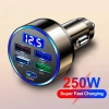 MotoPlex Tẩu Sạc Nhanh 12V/24V PD QC3.0 USB‑C 5 Cổng Đèn LED - Giá Ưu Đãi 32.1k VND