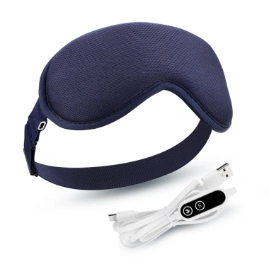 Msdear Mặt nạ ngủ mắt sưởi ấm USB, nhiệt độ & rung, mắt khô, xoang, migraine 9