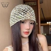 Mũ Beanie Nữ Vintage Đính Kim Sa Lấp Lánh - Du Lịch, Chụp Ảnh Hè Thu, Giá 159,192