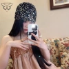 Mũ Beanie Nữ Vintage Đính Kim Sa Lấp Lánh - Du Lịch, Chụp Ảnh Hè Thu, Giá 159,192 4