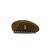 Mũ beret nữ phong cách Hàn Quốc, dây xích thời trang thu đông, giảm giá 70k 4