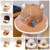 Mũ bóng chày Capybara DYRUIZA Kawaii - Che nắng hè, thoáng khí, chống UV cho trẻ em 2