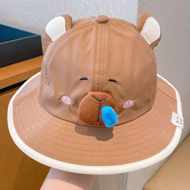 Mũ bóng chày Capybara DYRUIZA Kawaii - Che nắng hè, thoáng khí, chống UV cho trẻ em 8
