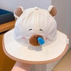 Mũ bóng chày Capybara DYRUIZA Kawaii - Che nắng hè, thoáng khí, chống UV cho trẻ em 9