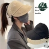 Mũ bucket chống nắng mùa hè, hở chóp, móc đeo khẩu trang, siêu mát - Giá ưu đãi 11.500đ 4