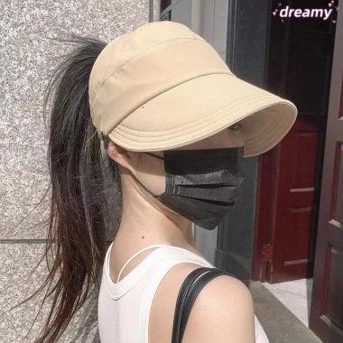 Mũ bucket Dreamy có nút đeo khẩu trang - Chống nắng, chống tia UFP50+, thời trang 4