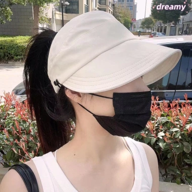 Mũ bucket Dreamy có nút đeo khẩu trang - Chống nắng, chống tia UFP50+, thời trang 8