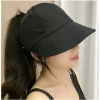 Mũ Bucket Hở Chóp Chống Nắng UV - Nút Đeo Khẩu Trang, Thời Trang, Giá 26.500₫ 6