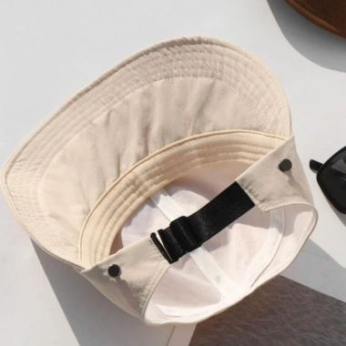 Mũ bucket hở chóp Uzzlang chống nắng UFP50+ nút đeo khẩu trang vải mềm - Giá 40.000₫ 9 Mũ bucket hở chóp Uzzlang chống nắng UFP50+ nút đeo khẩu trang vải mềm - Giá 40.000₫ 9