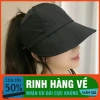 Mũ bucket hở chóp Uzzlang chống nắng UFP50+ nút đeo khẩu trang vải mềm - Giá 40.000₫ 10