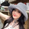 Mũ Bucket Kẻ Sọc Đen Trắng Vành Rộng Che Nắng Thời Trang Hàn Quốc 79.900₫