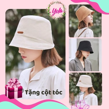 Mũ Bucket nữ Handmade Nón Tai Bèo Vành Nhỏ Hàn Quốc - Thời Trang che nắng 30k