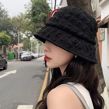 Mũ bucket nữ xốp nón tròn rộng vành - Hot trend xuân hè 2.024, giảm còn 55.000₫