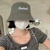 Mũ bucket vành cụp nón tai bèo thêu Peachy nbivest cotton cao cấp unisex 55k giảm từ 68k 7