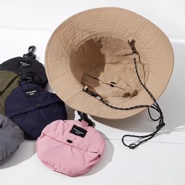 Mũ Bucket Vành Rộng Chống UV, Chống Thấm Nước, Nhanh Khô - Thời Trang Hè Nam Nữ 9