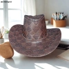Mũ cao bồi da lộn viền răng cưa, nón phớt vành rộng - Unisex, giảm còn 59.000₫ 10