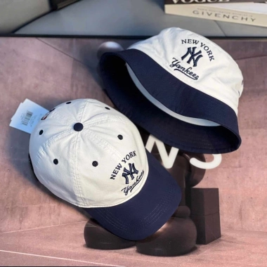 Mũ cặp nam nữ New York vải mềm, mũ lưỡi trai, nón bucket tai bèo vành tròn - Giá 160.000đ