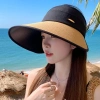 Mũ che nắng YUNAUN UPF50 gập lại, ống hút thoáng khí chống tia UV, cho mùa hè 7