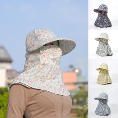 Mũ chống nắng 3in1 và khẩu trang UV thời trang nữ AH2.049 - Giá chỉ 159.000đ