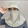 Mũ Chống Nắng Chùm Đầu và Khẩu Trang Lụa Băng Siêu Hot - Mẫu Mới Nhất, Giá 40k 6