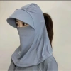 Mũ Chống Nắng Chùm Đầu và Khẩu Trang Lụa Băng Siêu Hot - Mẫu Mới Nhất, Giá 40k 7