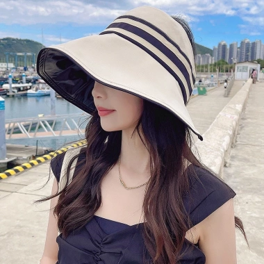 Mũ Chống Nắng Gấp Gọn Nữ Thời Trang Siêu Nhẹ Bảo Vệ UV Giá Chỉ 91.800₫ 7