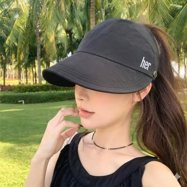 Mũ Chống Nắng Hở Đầu Vành Rộng - Quai Điều Chỉnh, Thể Thao Nửa Đầu, Nón Hở Chóp Đi Biển Nữ 7 Mũ Chống Nắng Hở Đầu Vành Rộng - Quai Điều Chỉnh, Thể Thao Nửa Đầu, Nón Hở Chóp Đi Biển Nữ 7