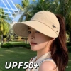 Mũ Chống Nắng Hở Đầu Vành Rộng - Quai Điều Chỉnh, Thể Thao Nửa Đầu, Nón Hở Chóp Đi Biển Nữ 8