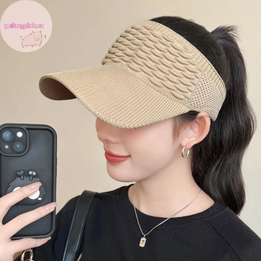 Mũ Chống Nắng Nữ Pufangpink UV - Rỗng Du Lịch Biển Thể Thao, Tấm Dệt Kim 57.132₫ 9