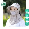 Mũ chống nắng nữ vải thoáng mát, vành rộng bảo vệ toàn diện - Giá ưu đãi 38.000₫ 3
