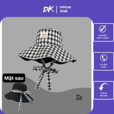 Mũ Chống Nắng Tai Bèo Rộng Vành Gia Dụng ĐK - Bảo Vệ UV, Thoáng Khí, Giá Siêu Tiết Kiệm 52.999₫ 3