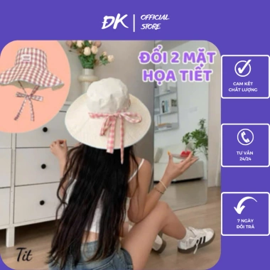 Mũ Chống Nắng Tai Bèo Rộng Vành Gia Dụng ĐK - Bảo Vệ UV, Thoáng Khí, Giá Siêu Tiết Kiệm 52.999₫ 7