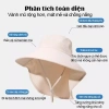 Mũ chống nắng vành rộng Hàn Quốc nữ mùa hè - Trùm đầu ngư dân, bảo vệ UV, giá 79.000₫ 7