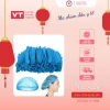Mũ chùm đầu y tế, mũ con sâu phòng sạch vải không dệt dày dặn, thoáng khí - Giá 90k