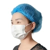Mũ chùm đầu y tế, mũ con sâu phòng sạch vải không dệt dày dặn, thoáng khí - Giá 90k 3
