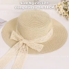 Mũ Cói Caramella Màu Be Vành Rộng Thắt Nơ Biển Che Nắng Mùa Hè Giá 49.000 8