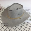 Mũ cói đi biển nam, nón cao bồi vành rộng che nắng Quảng Châu - Giá 69.000 VND 6
