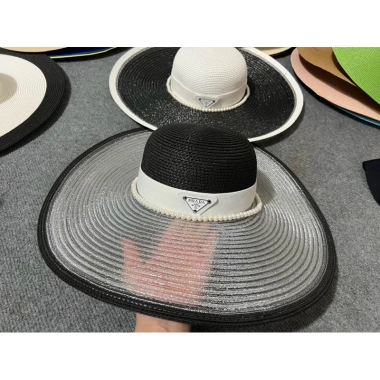 Mũ cói đi biển thời trang cao cấp, vành rộng chống nắng, chỉ 119.000₫
