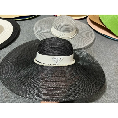 Mũ cói đi biển thời trang cao cấp, vành rộng chống nắng, chỉ 119.000₫