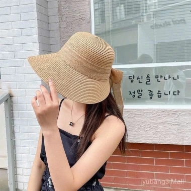Mũ cói đi biển vành lưỡi trai cho bạn gái - Nón cói che nắng siêu nhẹ, giá chỉ 52.000₫