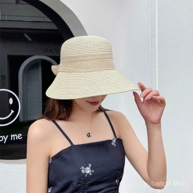 Mũ cói đi biển vành lưỡi trai cho bạn gái - Nón cói che nắng siêu nhẹ, giá chỉ 52.000₫