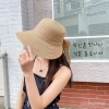 Mũ cói form lưỡi trai che nắng siêu xinh cho bạn gái - Nón cói đi biển, giảm giá 55k 8