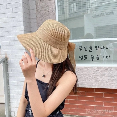 Mũ cói form lưỡi trai che nắng siêu xinh cho bạn gái - Nón cói đi biển, giảm giá 55k 8