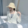 Mũ cói form lưỡi trai che nắng siêu xinh cho bạn gái - Nón cói đi biển, giảm giá 55k 9
