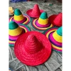 Mũ cói Mexico 7 màu vành rộng che nắng, trẻ em & người lớn đều phù hợp – làm theo yêu cầu, giá 34.999 VND 2