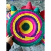 Mũ cói Mexico 7 màu vành rộng che nắng, trẻ em & người lớn đều phù hợp – làm theo yêu cầu, giá 34.999 VND 5