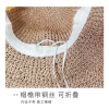 Mũ Cói Nan Đi Biển Họa Tiết Đan Hoa - Nón Tai Bèo Vành Rộng, Giá 95k 8