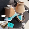 Mũ cói nửa đầu chống nắng rộng vành ULZZANG Hàn Quốc: Sang chảnh, giá chỉ 49.000₫ 2