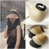 Mũ cói nửa đầu chống nắng rộng vành ULZZANG Hàn Quốc: Sang chảnh, giá chỉ 49.000₫ 10