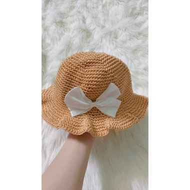 Mũ Cối Quai Buộc Nắng Đi Biển Bé Gái 1-10 tuổi Chống UV Giá Rẻ 79.900 VND 3